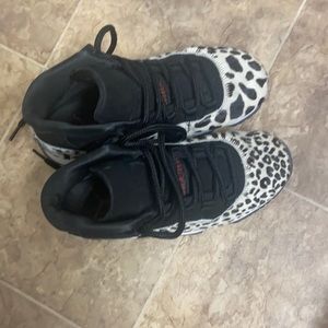 Animal print Jordan shoes